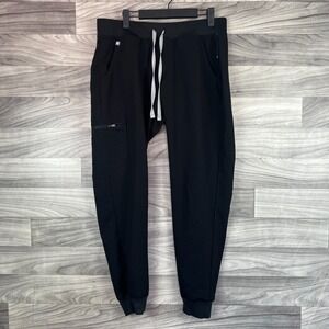 Figs Black Ankle Pants
